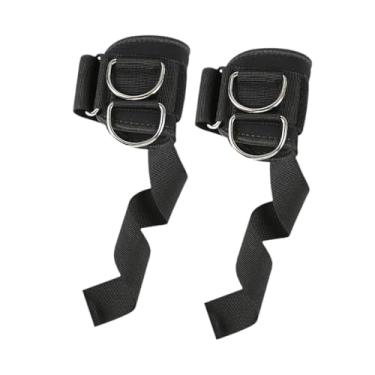 Imagem de menolana 2x Cintas de Levantamento de Peso, Cintas de Suporte para os Pulsos, Cinta para Levantamento Terra para Musculação, Treino na Academia e Terra