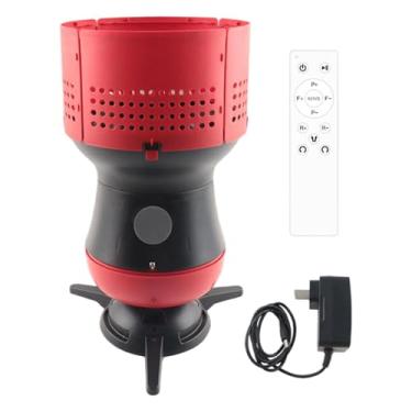 Imagem de KiBcsLic Lançador automático de bolas de pingue-pongue ajustável de com capacidade para 90 bolas e máquina de saque para tênis de mesa de