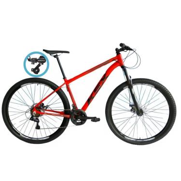 Imagem de Bicicleta Aro 29 Ksx Freios á Disco Cambio Traseiro Shimano 24 Velocidades-Unissex