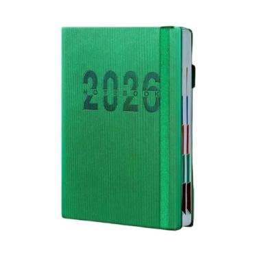 Imagem de Calendário Diário 2026 Com 365 Dias, 400 Páginas, Caderno De Organizaç