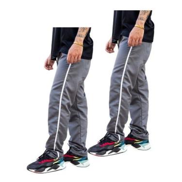 Imagem de 2 Calças  Adulto Tactel Slim Esportiva Estiloso Inverno 076 - J94 Conf