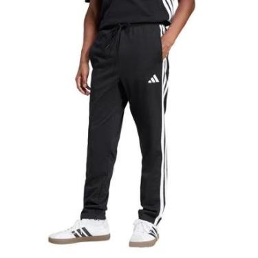 Imagem de Calça Adidas Malha Simples Essentials Três Listras Masculina-Masculino