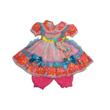 Imagem de Vestido Festa Junina Baba de Moça - QUIMERA KIDS, G