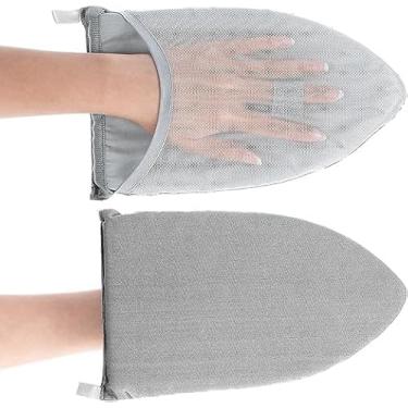 Imagem de Luva de vaporizador, luva de passar roupa a vapor com alça de dedo luvas antivapor luva de passar a ferro resistente ao calor para acessórios de vestuário portáteis para roupas