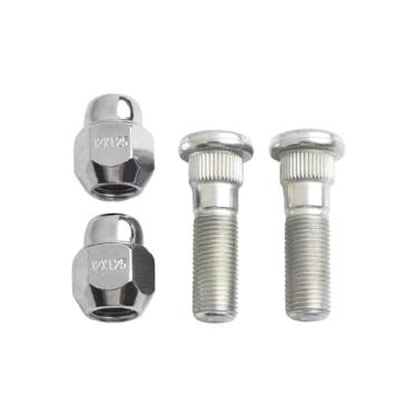 Imagem de Porca de pino de carro para Subaru para BRZ 2013-2019 Conjunto de porcas de parafuso de cubo de roda 28171Aj000 28365Fe001