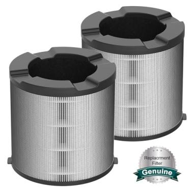 Imagem de Jafända Purificador de ar JF068 Filtro de substituição 2 pacotes, pré-filtro 3 em 1 HEPA verdadeiro e filtros de carvão ativado