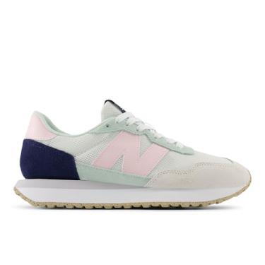 Imagem de New Balance Tênis feminino 237 V1 Classic, Cinza reflexivo/ardósia, 39