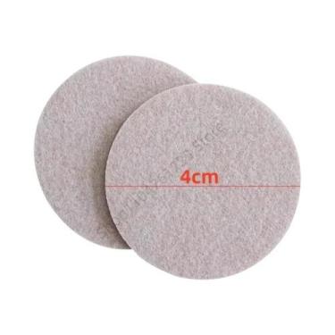 Imagem de Protetores De Pés De Cadeira Em Feltro 3-128 Peças 3/5mm De Espessura 
