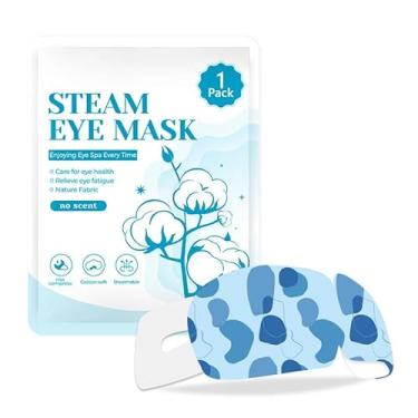 Imagem de Máscara de olho a vapor, 2 peças, máscara de olho autoaquecida, máscara descartável com aroma de lavanda para dormir para os olhos, essencial para viagens e um presente relaxante