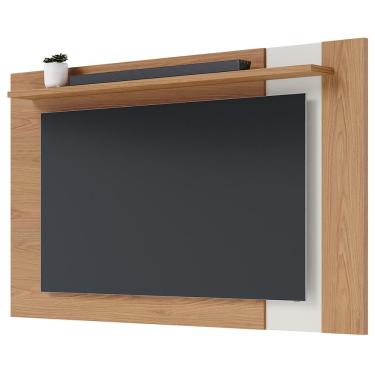 Imagem de Painel Para TV 70 Pol Extensível 180cm Lara C04 Freijó Off White Matte - Lyam Decor