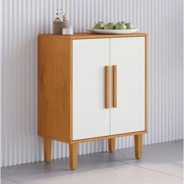 Imagem de Balcão 2 Portas Lorena Kaiki Móveis - Nature/off