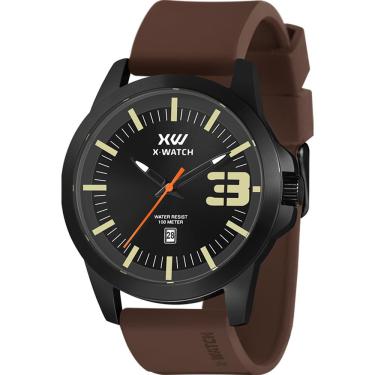 Imagem de Relógio X-Watch Masculino Ref: Xmnp1021 P2nx Esportivo Black
