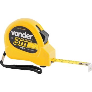 Imagem de Trena Curta De Aço 3 M X 12,5 Vonder Ostenvonder