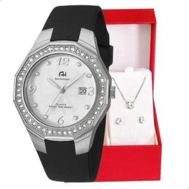 Imagem de Relógio Feminino Champion Ana Hickmann Couro Luxo AH20033T-Feminino