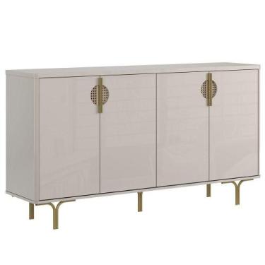 Imagem de Buffet Aparador Para Sala De Jantar 4 Portas Marella Off White-jequiti