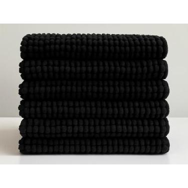 Imagem de Tapete de Banheiro 40x60 Antiderrapante Microfibra Bolinha - Total Hom