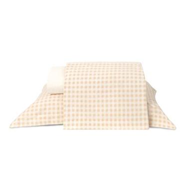 Imagem de Jogo de Lençol Mini Vichy Areia Westwing, Bege