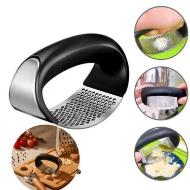 Imagem de Espremedor De Alho Manual Inox Leve E Portátil - Lippin