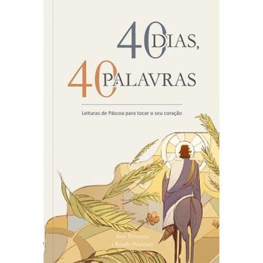 Imagem de Livro - 40 dias, 40 palavras