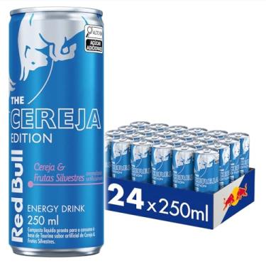 Imagem de Pack de 24 Latas Red Bull Energético, Cereja e Frutas Silvestres, 250ml