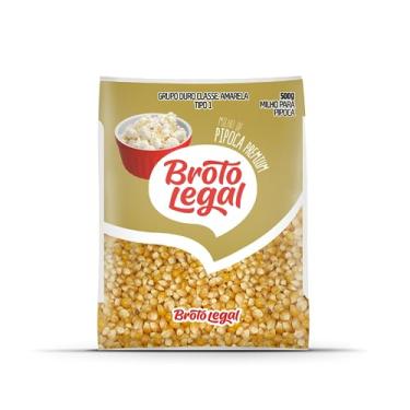 Imagem de Milho para Pipoca Broto Legal 500g