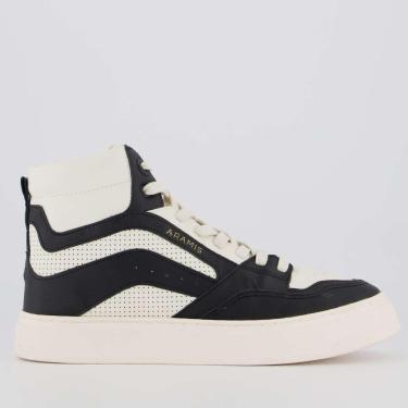 Imagem de Tênis Aramis Legacy Stomp Branco e Preto-Masculino