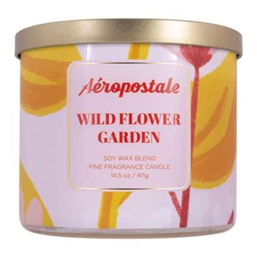 Imagem de Vela perfumada Aeropostale Wild Flower Garden 60h de tempo de queima