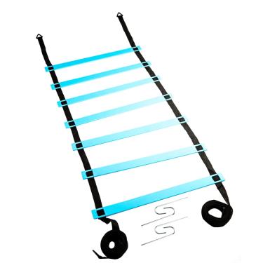 Imagem de Escada de Agilidade Athletic 4 Metros 7 Degraus Ajustáveis para Treino Funcional, Fitness, Velocidade e Agilidade