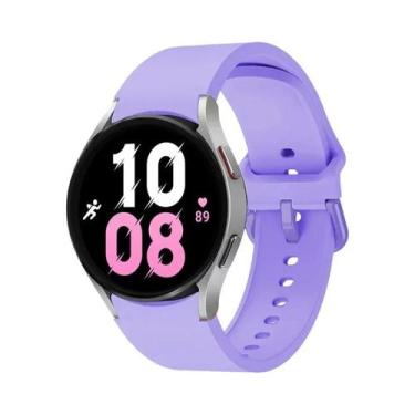 Imagem de Pulseira De Silicone Para Samsung Galaxy Watch 7 6 5 4 Classic 47mm 40