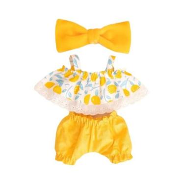 Imagem de Casaco De Pelúcia Colorido Xadrez Labubu Para Bebês, 17cm, Design Chic