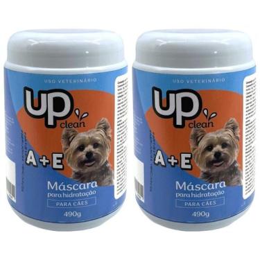 Imagem de 2x Mascara Hidratação Pet Para Cachorros Vitamina AE 490Gr - Supri Pet