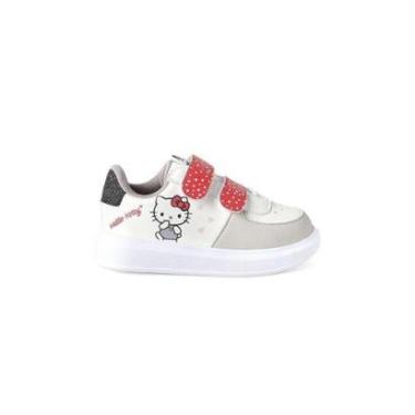 Imagem de Tênis Infantil Novopé Hello Kitty Tiras 23/27 Branco-Feminino
