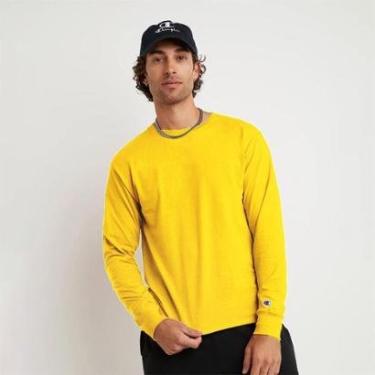 Imagem de CAMISETA MANGA LONGA CHAMPION LIFE BLANK-Masculino