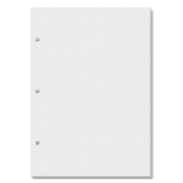 Imagem de Refil Pontilhado branco Caderno argolado - 50 fls. - Fina Ideia