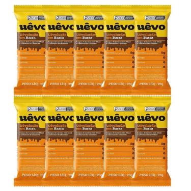 Imagem de Barra de Proteína - 10 Unidades 29g Raspas de Laranja com Maçã - Uêvo-Masculino