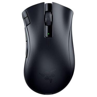 Imagem de Razer DeathAdder V2 X Hyperspeed Rato Gaming sem fios, ergonómico para PC/Mac (interruptores mecânicos, tecnologia Hyperspeed Wireless, sensor ótico) preto
