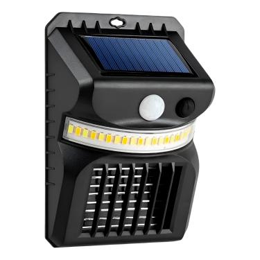 Imagem de Lâmpada Solar Mata Mosquito Luz Ultravioleta Sensor de Presença