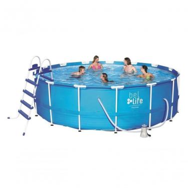 Imagem de Piscina De Armação 16000 L Com Kit Acessórios 127V Bel Lazer