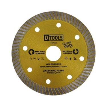 Imagem de Disco Diamantado Extra Fino 4.3-8 Para Porcelanato, Mármore E Granito - Dtools