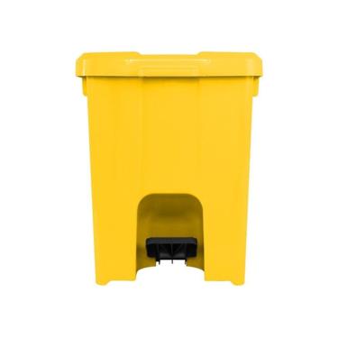 Imagem de Cesto de Lixo 15L com Pedal para Cozinha e Banheiro, Abertura por Acionamento com o Pé,...