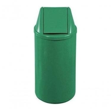 Imagem de Cesto com Tampa Vai-vem 50 cm de Altura 22L para Organização de Resíduos em Ambientes I...
