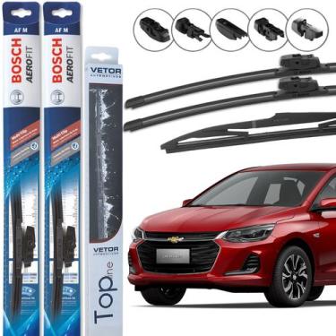 Imagem de Kit Palheta Dianteiras Bosch Traseira Vetor Onix 2020 a 2026