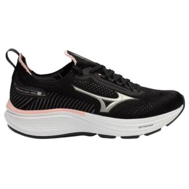 Imagem de Tênis de corrida feminino mizuno cool ride 3, Preto rosa, 37