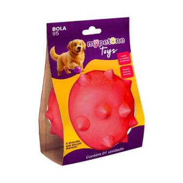 Imagem de Bola Cravo 95 TR Mypetone - Vermelho