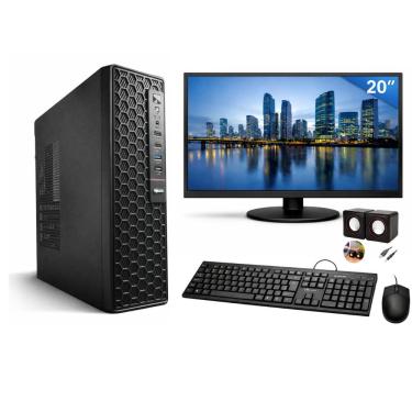 Imagem de Computador Completo Intel i5 16GB SSD 120GB Monitor 20"