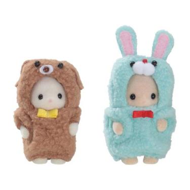 Imagem de Sylvanian Families Adoráveis Fantasias - Coelho e Cachorro, Colorido