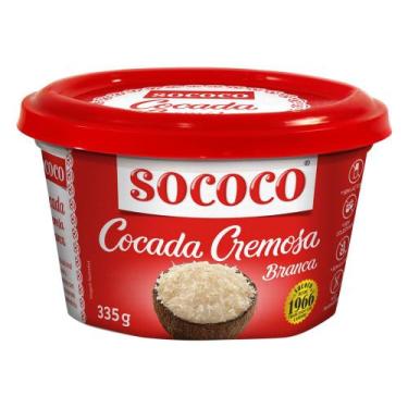 Imagem de Cocada Branca Cremosa Sococo 335g