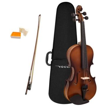 Imagem de Violino vogga 1/8 spruce von118n arco estojo e breu