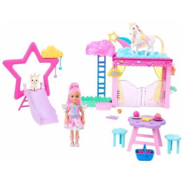 Imagem de Boneca Barbie Chelsea E Pegasus Um Toque De Magia Brinquedo Infantil