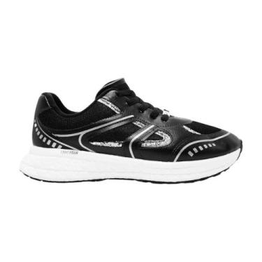 Imagem de tenis infantil molekinha menina urbano prata, Preto, Prata, 28